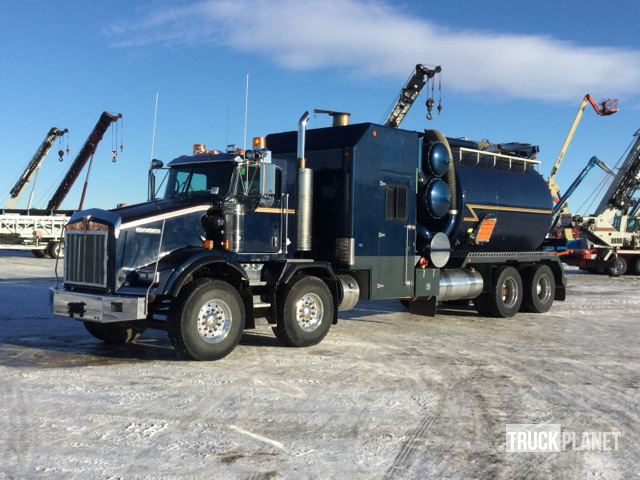 2012 Kenworth T800 T A T A Hydro Vac Truck In Nisku