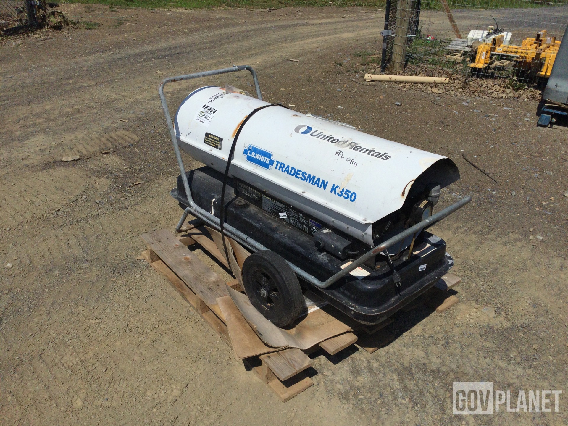Surplus L.B. White Tradesman K350 Space Heater in Chambersburg,  Pennsylvania, United States (GovPlanet Item #7137900)