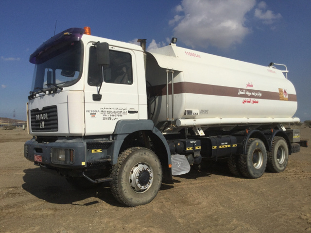 2002 MAN 33.364 V20 6x4 Fuel Truck 2002 MAN 33.364 V20 6x4 Fuel Truck