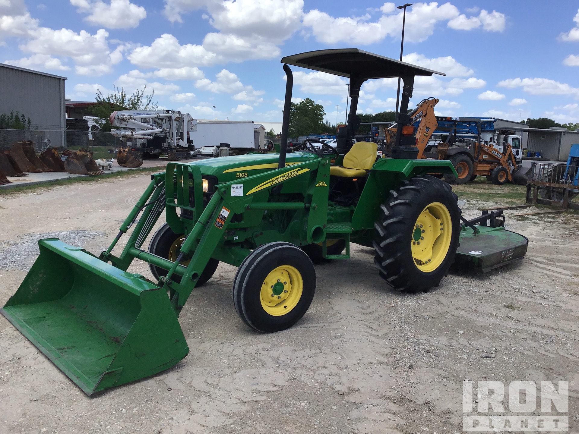 2008 John Deere 5103 2WD Tractor in Houston, Texas, United States  (IronPlanet Item #7288691)
