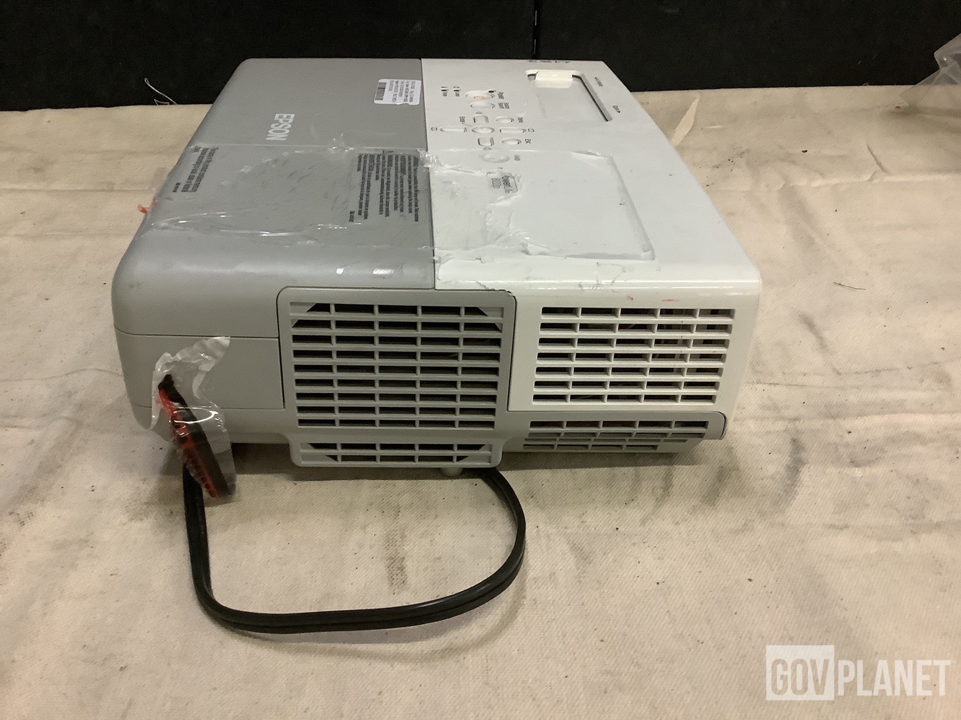 Surplus (1) LCD Projector, (1) Aviation Headset, (2) Radio  