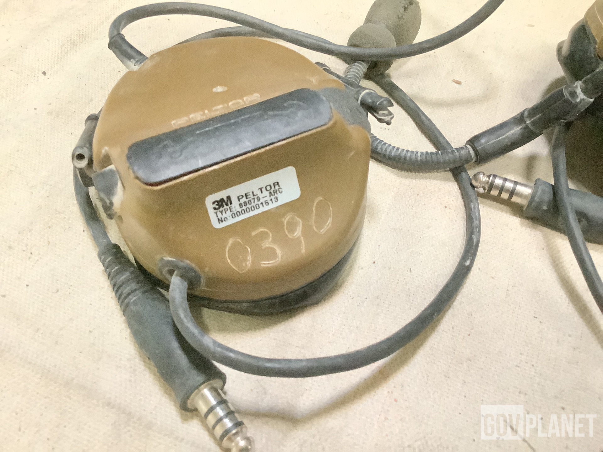 Surplus (1) LCD Projector, (1) Aviation Headset, (2) Radio 