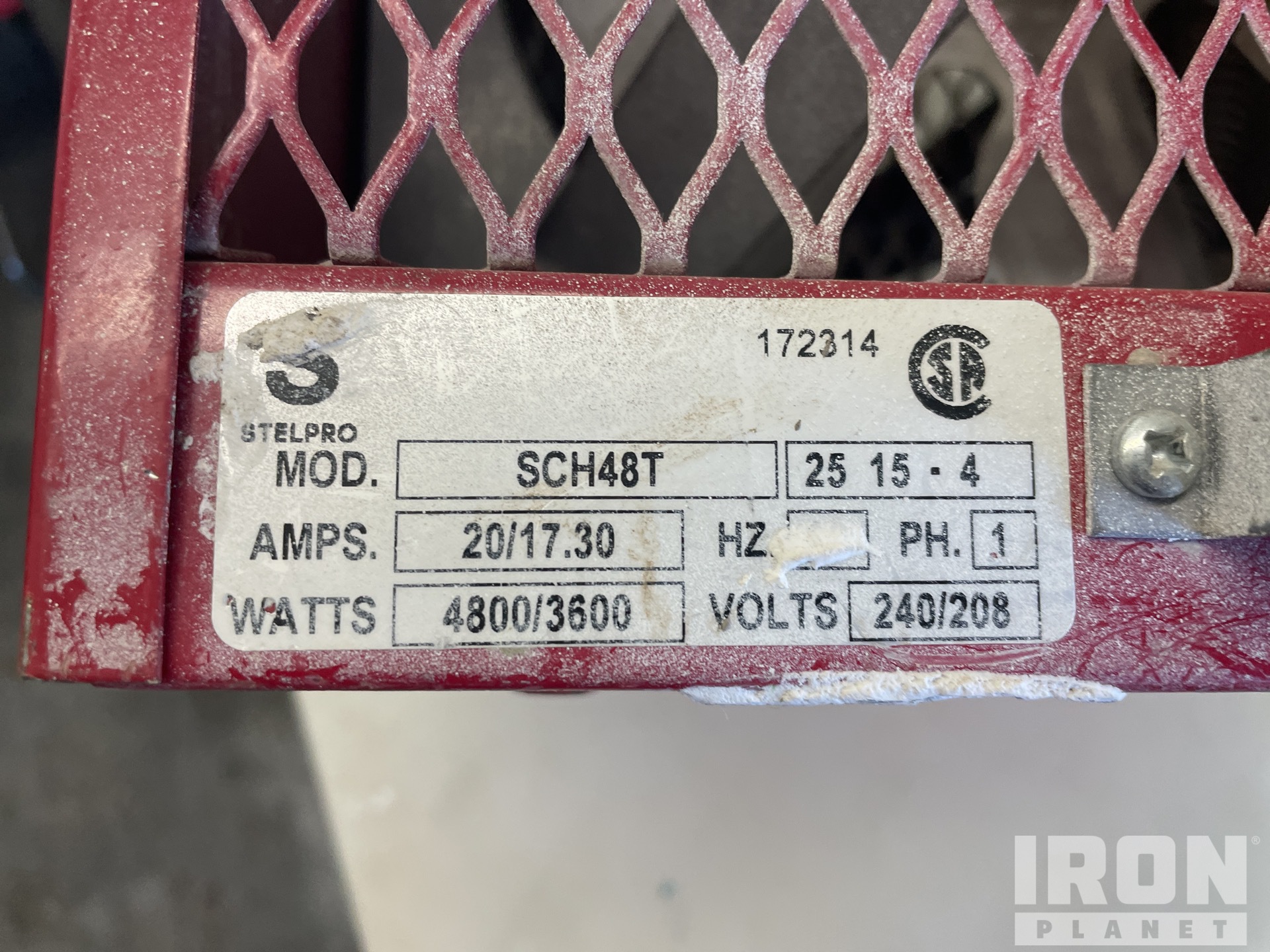 2000 Stelpro SCH48T Space Heater in Victoria, British Columbia, Canada  (IronPlanet Item #7428403)