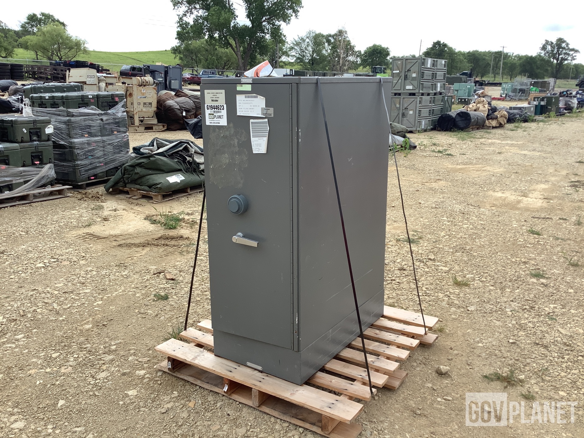 Surplus Mosler CL6 MAP & PLAN Safe in Abilene, Kansas, United States  (GovPlanet Item #7452786)