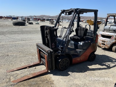 2011 Toyota 8FGCU20 4000 lb Cushion Tire Forklift