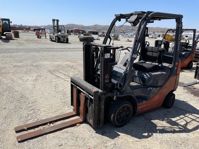 2011 Toyota 8FGCU20 4000 lb Cushion Tire Forklift