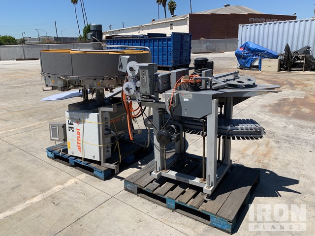 2012 Affeldt AVN429-3 Carousel Bagger w/ Kwik Lok 1083NB Bag Closer in ...