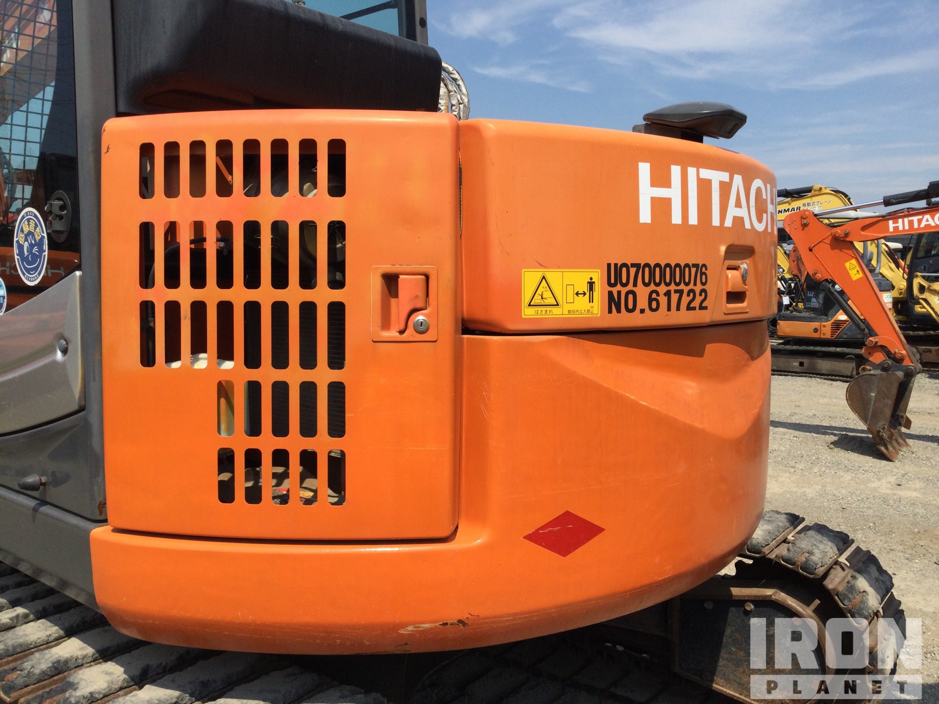 2011 年 Hitachi ZX75US-3 Tracked Excavator in Sakura, Chiba, Japan