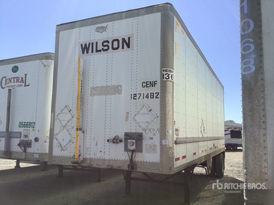 2012 Wabash DVDBHPC 27 ft 6 in x 100 in S/A Van Trailer