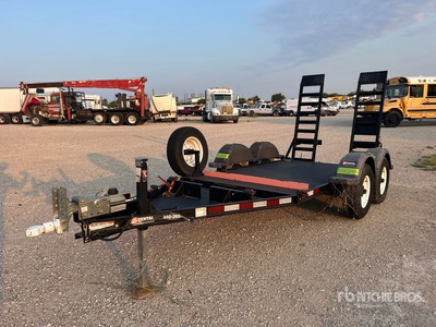 2017 MMDI 10 ft T/A Equipment Trailer