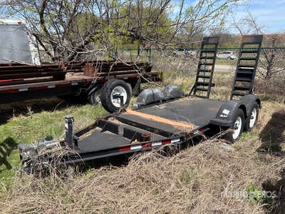 2018 MMDI 10 ft T/A Equipment Trailer