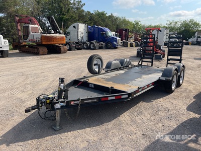 2019 MMDI 14 ft T/A Equipment Trailer