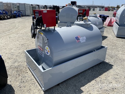 2022 4 Fuel.com 4F300 300 gal Skid Mounted Steel Diesel Fuel Tank (Unused)