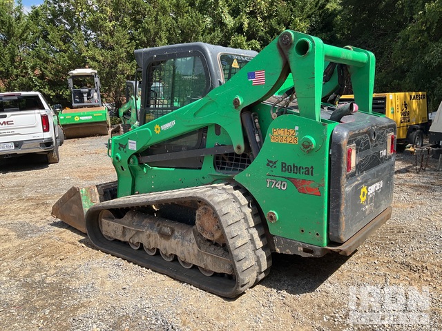 2017 Bobcat T740 Compact Track Loader in Lorton, Virginia, United