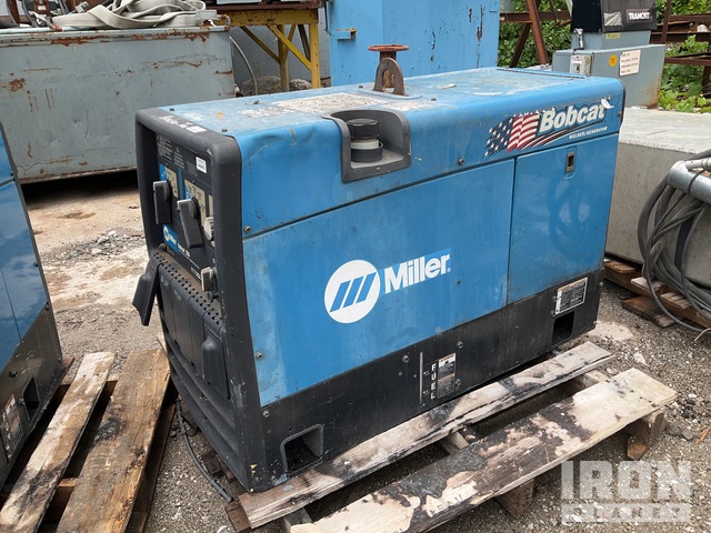 2010 Miller Bobcat 250 250 A Skid-Mounted Multi-Process Engine Driven