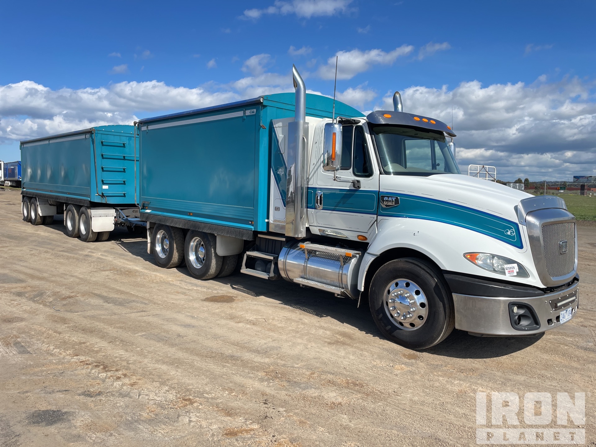 2010 Cat CT630 6x4 & 2012 CBB Quad Dog Tipper Combination in Geelong,  Victoria, Australia (IronPlanet Item #7642039)