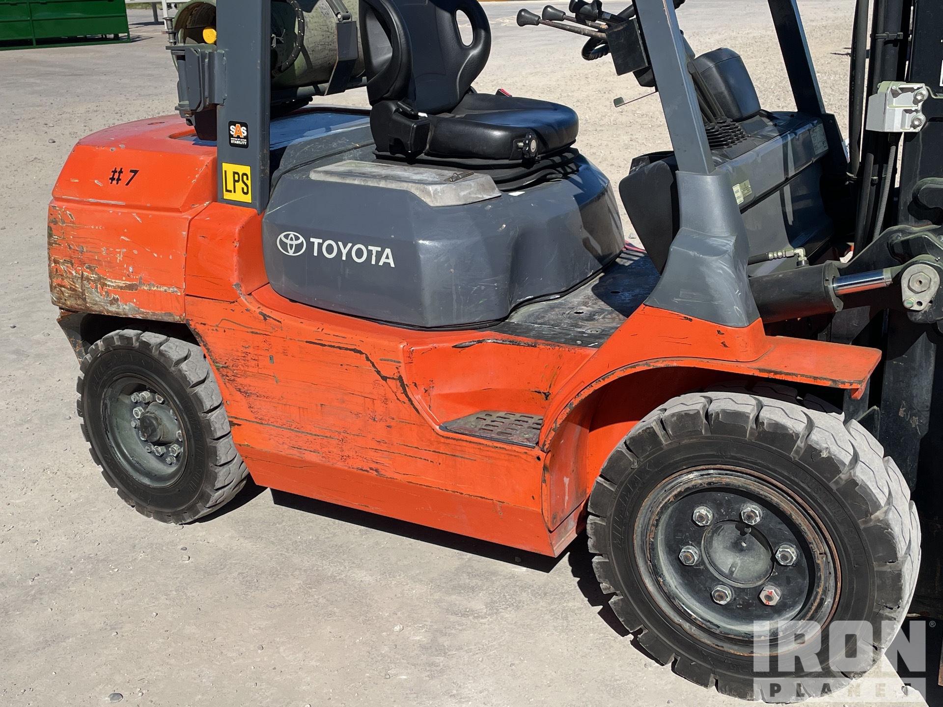 2013 Toyota 7FGU35 8000 lb Cushion Tire Forklift in Notre