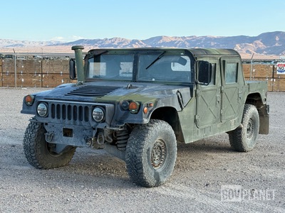 2007 AM General M1152 HMMWV 4 Door Soft Top w/Truck Body