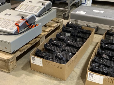 Quantity of (12) Vertex VX-2100-D-50 VHF Radios