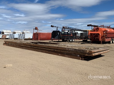 Quantity of (4) 40 ft x 8 ft Rig Mats