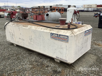 ConVault 500 gal Skid Mounted Concrete Diesel Fuel Tank