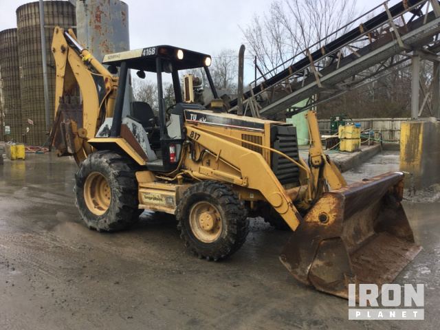Cat 416B 4x4 Backhoe Loader In Durham North Carolina