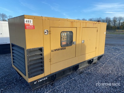 2003 Olympian GEH200 200 kVA Skid-Mounted Generator Set