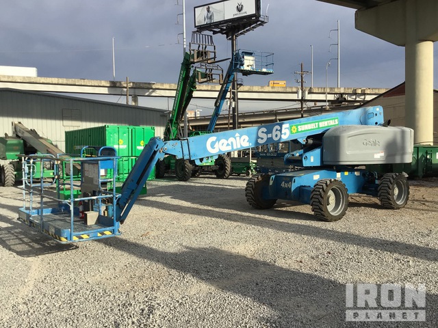 2014 Genie S-65 4WD Diesel Telescopic Boom Lift in New Orleans ...