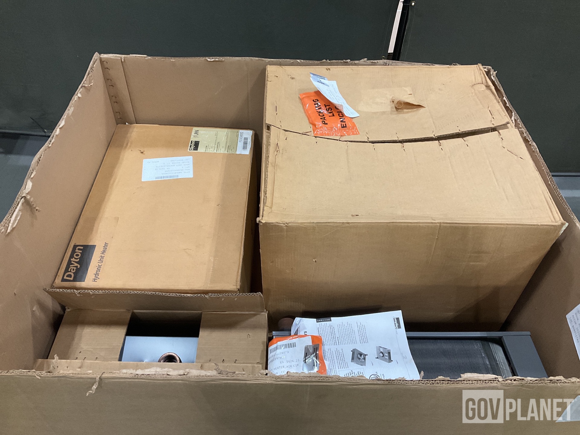 Surplus (4) Dayton 5PV54 Heater Units u0026 (1) Sterling HS-060 Steam/Hot Water  Unit Heater in Chambersburg, Pennsylvania, United States (GovPlanet Item  #8173078)