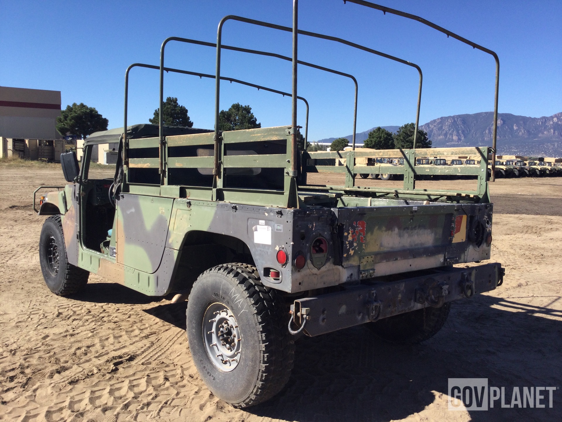 Surplus 1992 AM General M1097 HMMWV 2 Door Soft Top w/Truck Body 