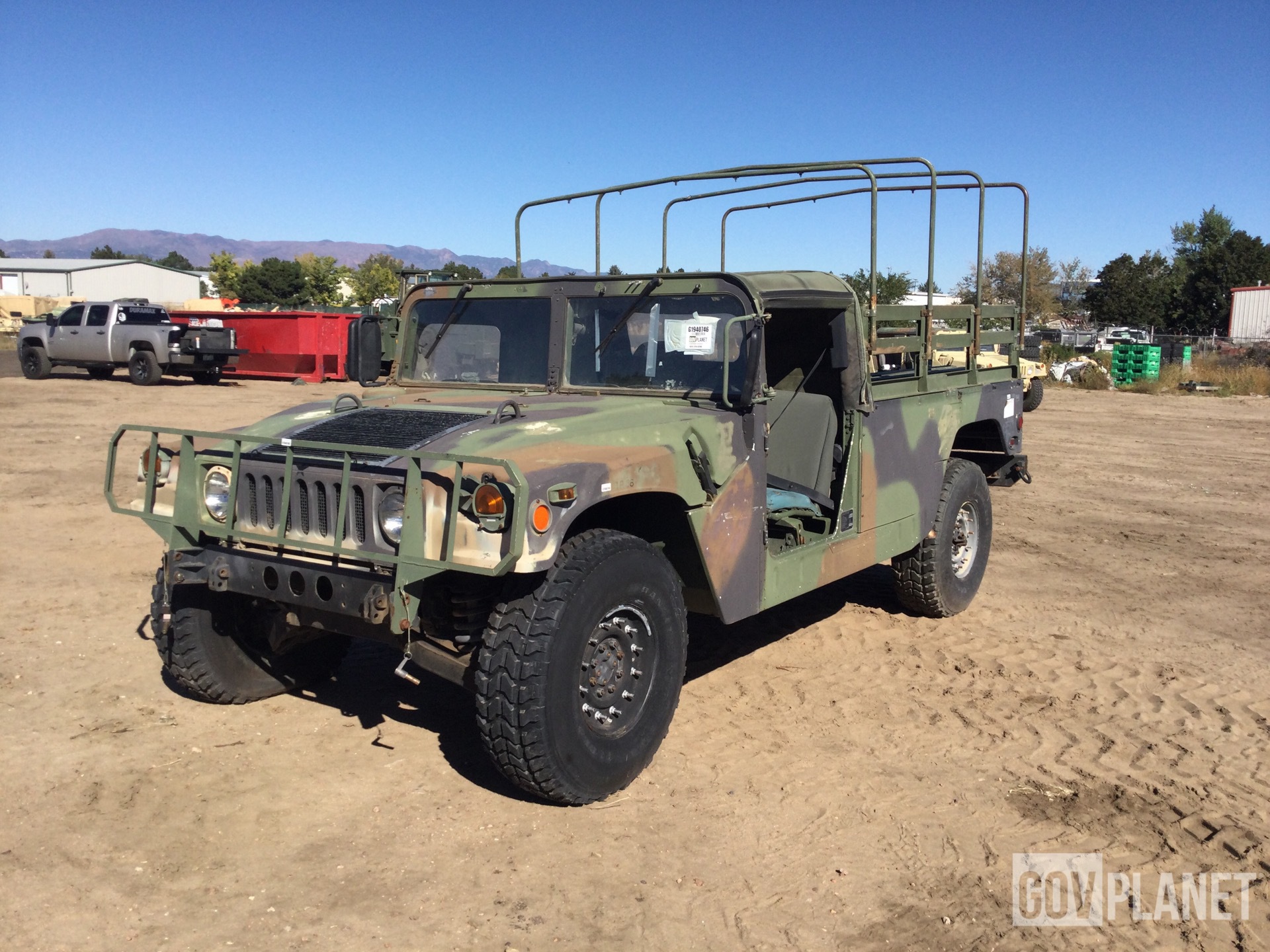 Surplus 1992 AM General M1097 HMMWV 2 Door Soft Top w/Truck