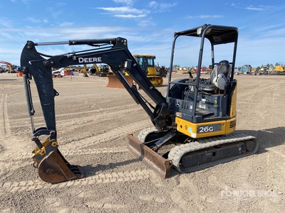 2015 John Deere 26G Mini Excavator