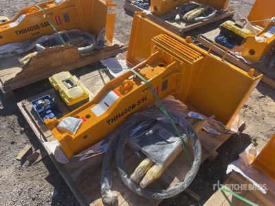 Teran THH400B-SSL Skid Steer Breaker - Fits Cat 226 (Unused)