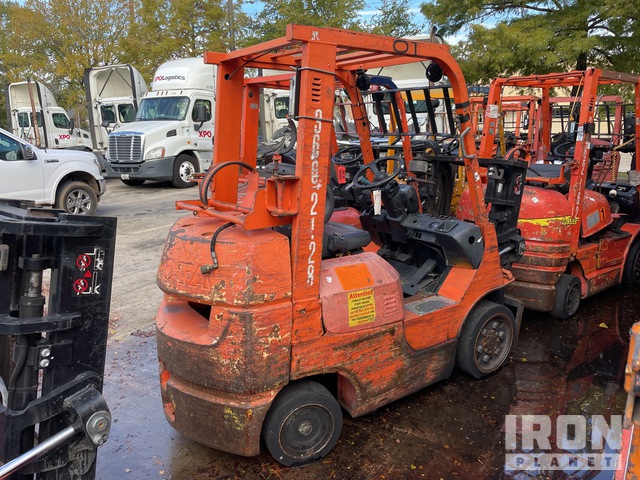 Toyota 7FGCU25 4350 lb Cushion Tire Forklift in Dallas, Texas, United ...