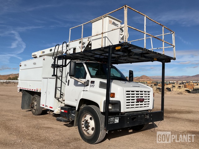 Surplus Altec LRV52 on 2006 GMC C7500 4x2 Bucket Truck in Yermo ...