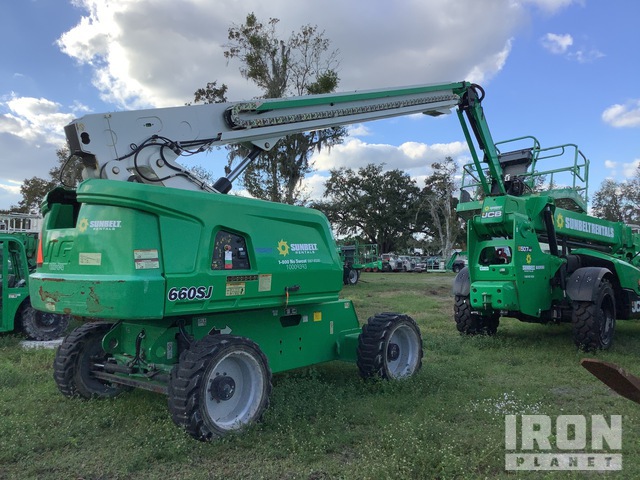 2018 JLG 660SJ 4WD Diesel Telescopic Boom Lift in Lakeland, Florida ...