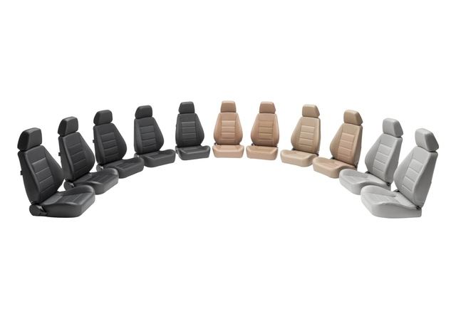Complete set of 4 Humvee seats with Bench and installation kit in ...