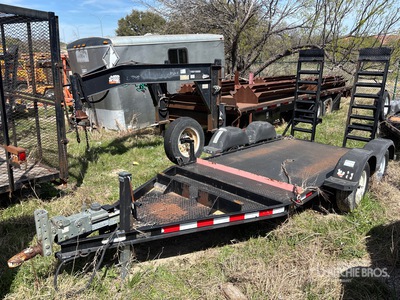 2015 MMDI 10 ft T/A Equipment Trailer