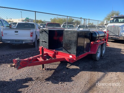 1995 Custom Built 16 ft T/A Tilt Deck Trailer