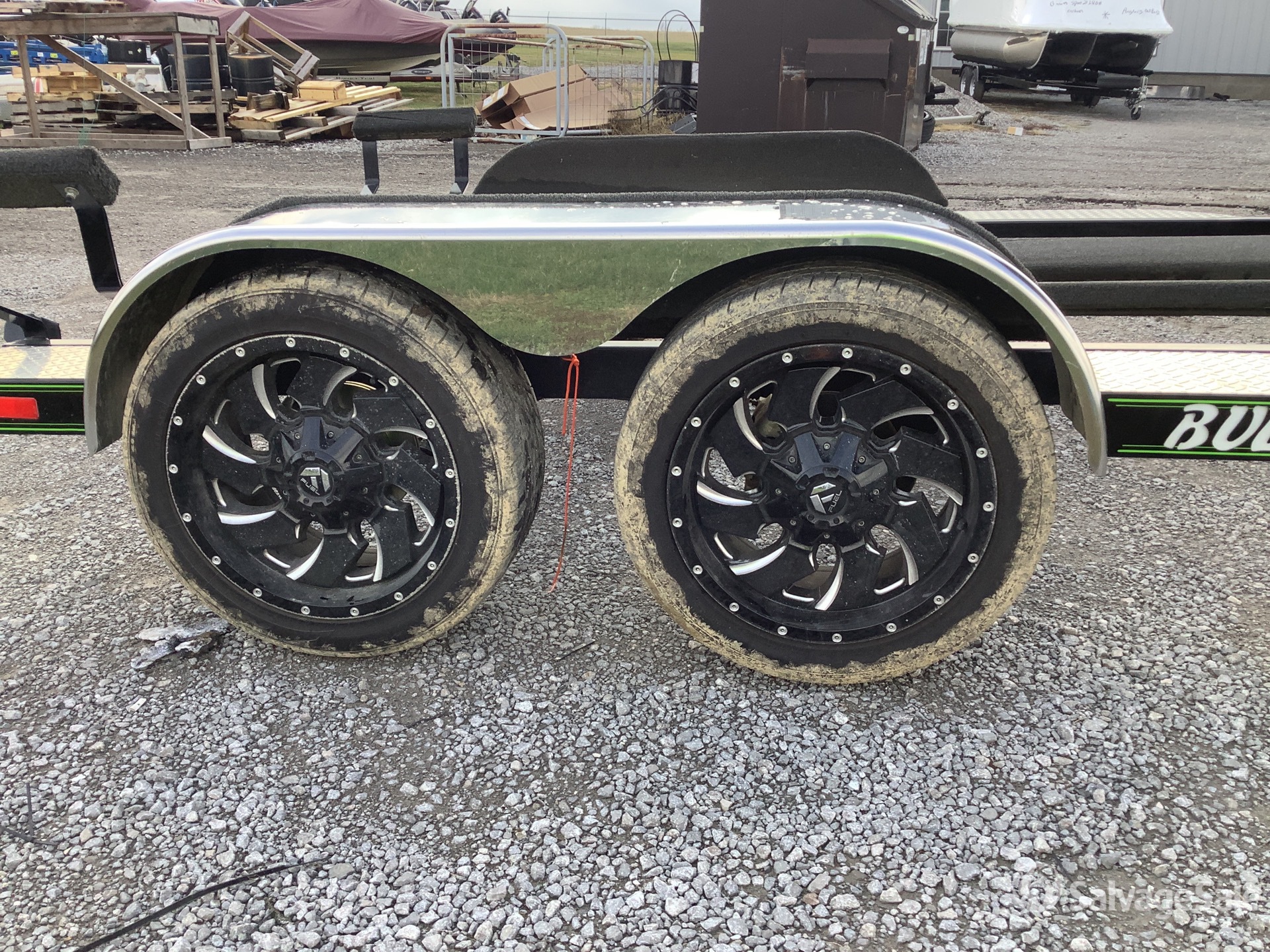 New Rims And Tires For The Boat Trailer