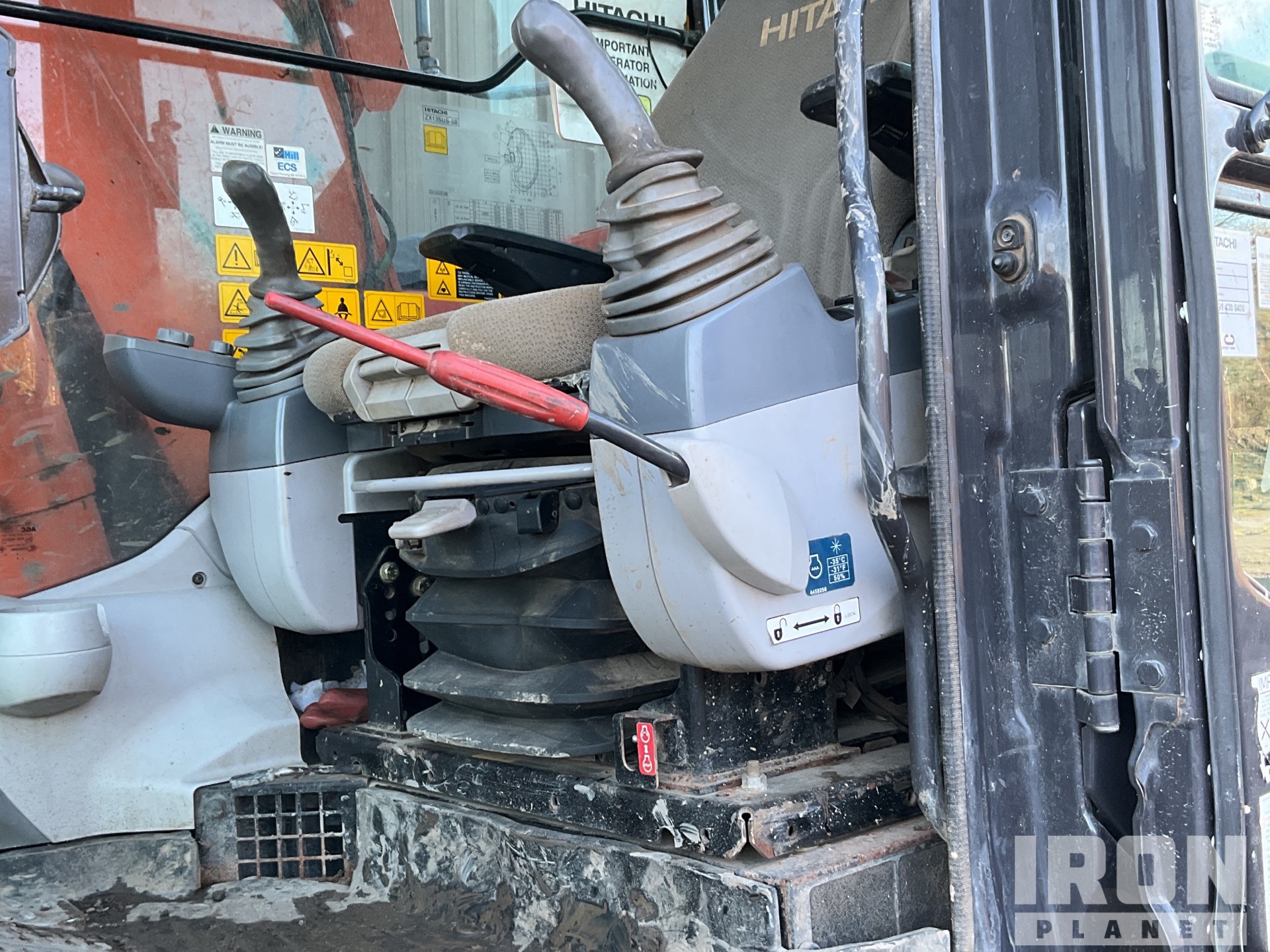2021 Hitachi ZX135US-6 Excavator For Sale, 2,078 Hours