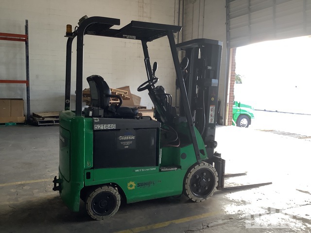 2013 Mitsubishi FBC25N 4450 lb Electric Forklift in Orlando, Florida