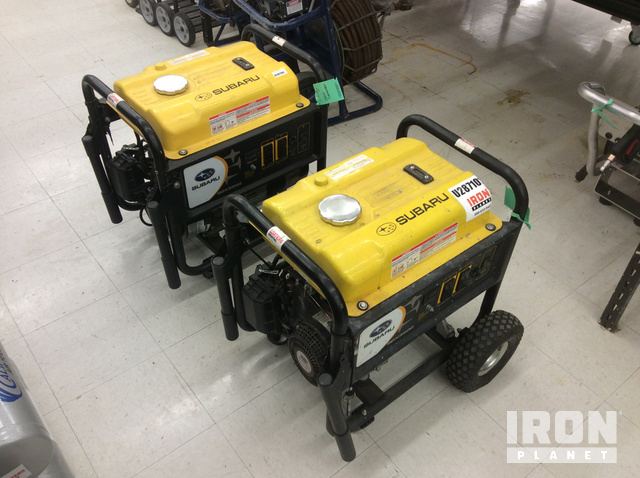 Lot Of 2 Subaru Generators In Salina Kansas United States Photos Videos