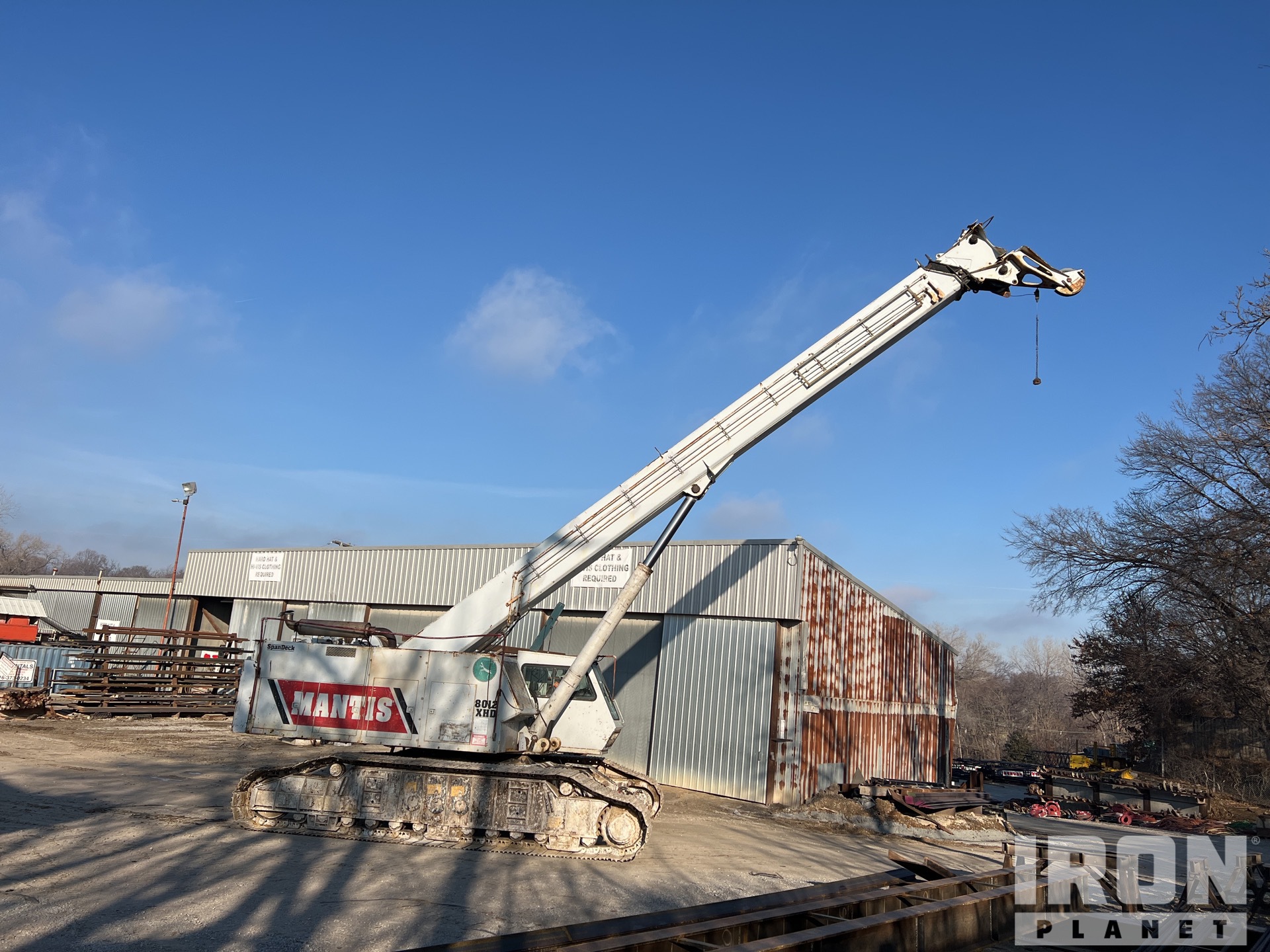 2006 Mantis 8012 XHD 40 ton Telescopic Crawler Crane in Kansas City,  Kansas, United States (IronPlanet Europe Item #8724737)