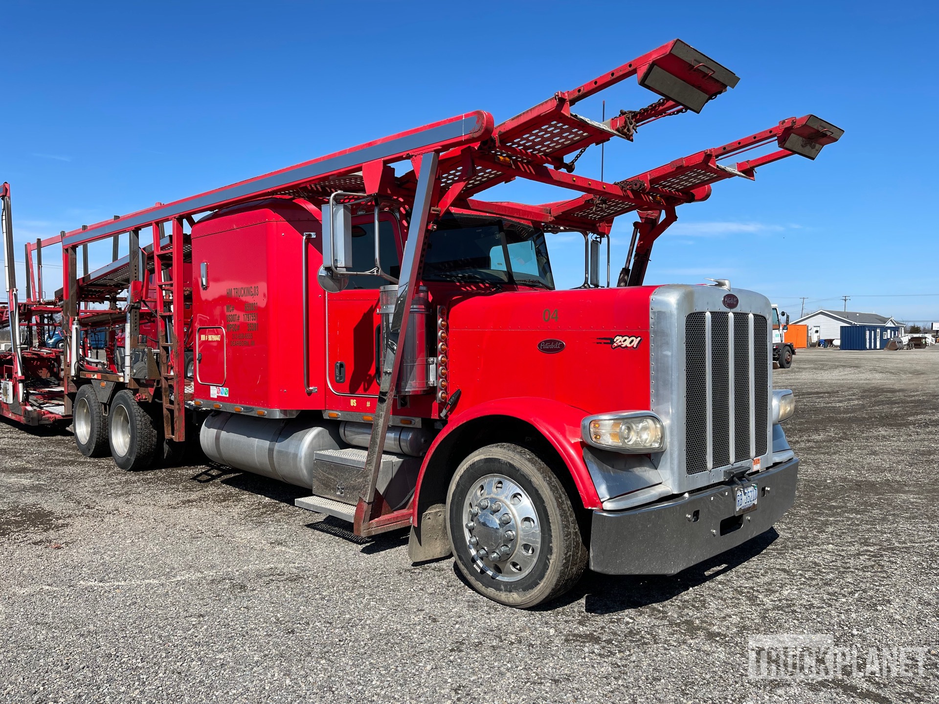2009 Peterbilt 388 6x4 Car Carrier Truck in Carleton, Michigan
