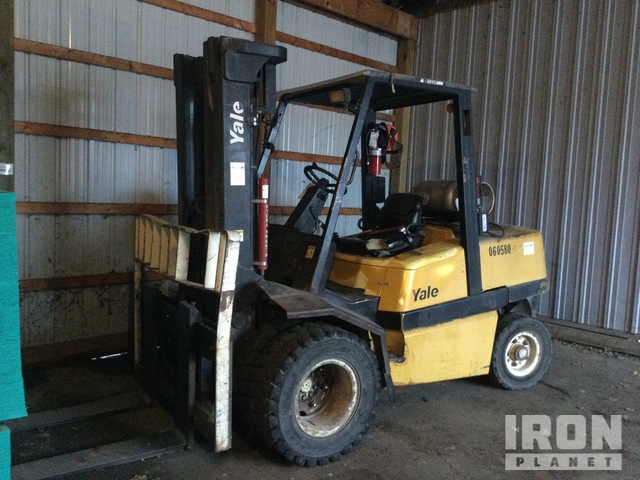 Yale GLP100MJNGBE095 10000 lb Pneumatic Tire Forklift in Mt Pleasant ...