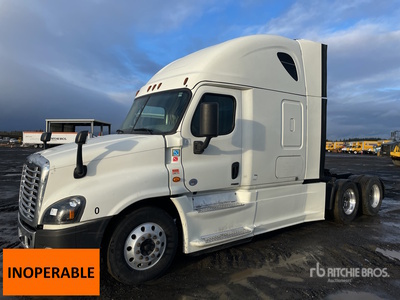 2017 Freightliner Cascadia 125 6x4 T/A Sleeper Truck Tractor