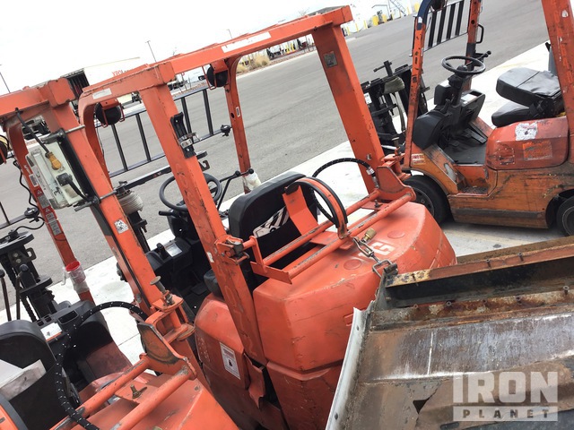 Toyota 7FGCU25 4300 lb Cushion Tire Forklift in El Paso, Texas, United ...