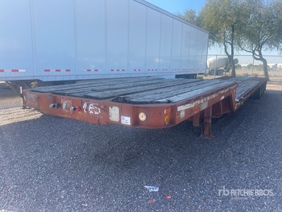 1976 Fontaine 45 ft Tri/A Step Deck Trailer