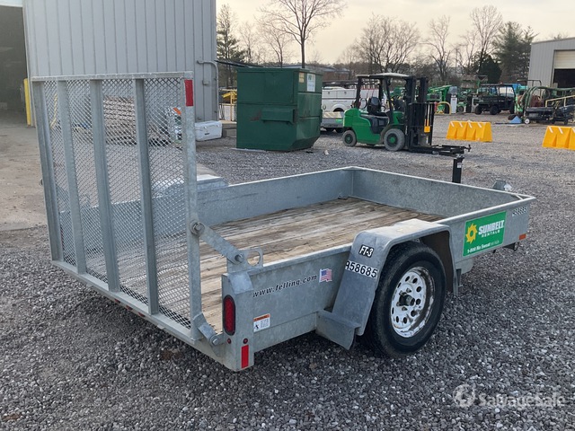 2017 (unverified) Felling FT-3-G 10 ft S/A Utility Trailer in